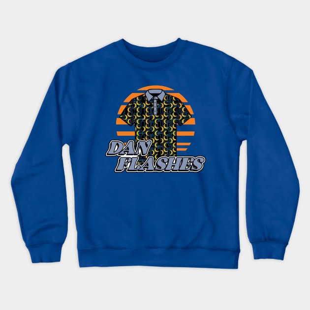 Dan Flashes Shirts Crewneck Sweatshirt by Gimmickbydesign